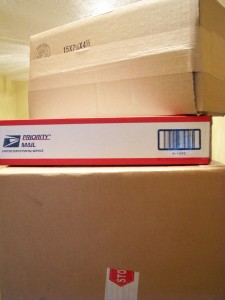 Stack of boxes