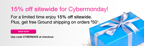 15% off at Babeland Cyber Monday! 15% off at Babeland Cyber Monday!