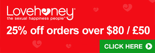 25% off orders over $80 at Lovehoney this Black Friday! 25% off orders over $80 at Lovehoney this Black Friday!
