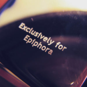 Yes, I have a vibrator engraved with the phrase "Exclusively for Epiphora," what?